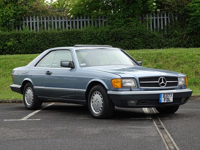 Lot 316 - 1987 Mercedes-Benz 560 SEC