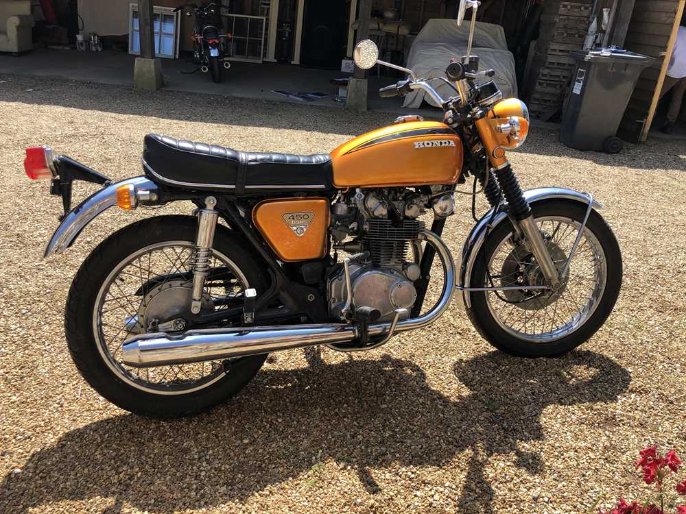 Lot 240 1971 Honda Cb450 K3 Lot 240 1971 Honda Cb450 K3