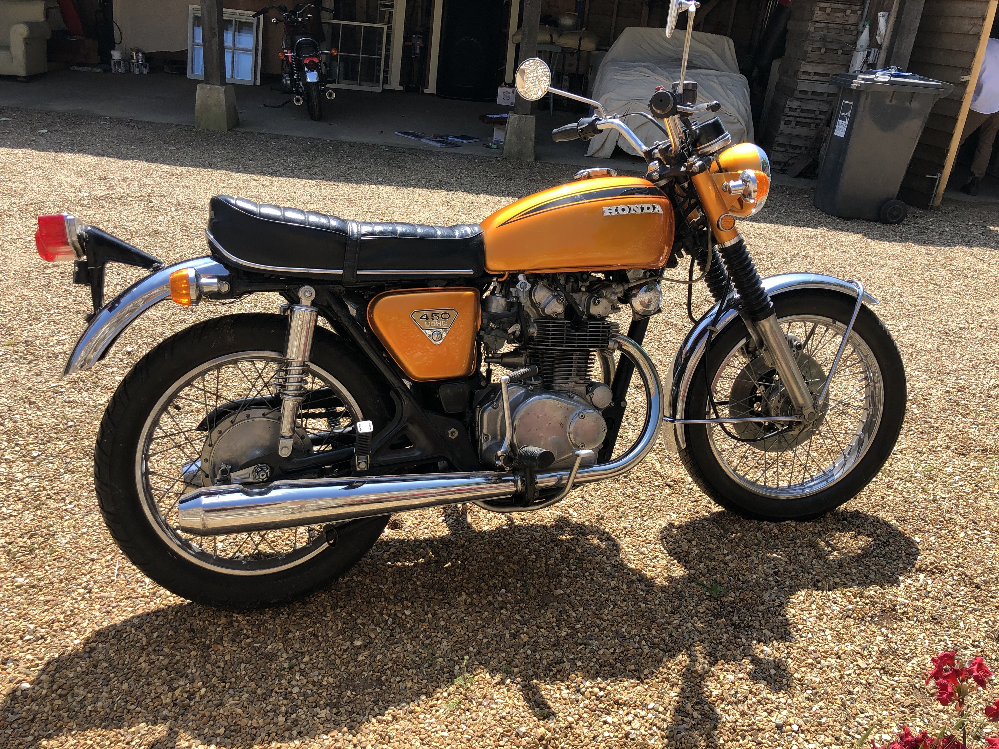 Lot 240 1971 Honda Cb450 K3