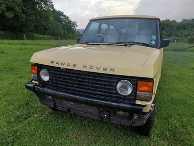 Lot 344 - 1988 Range Rover Vogue EFi