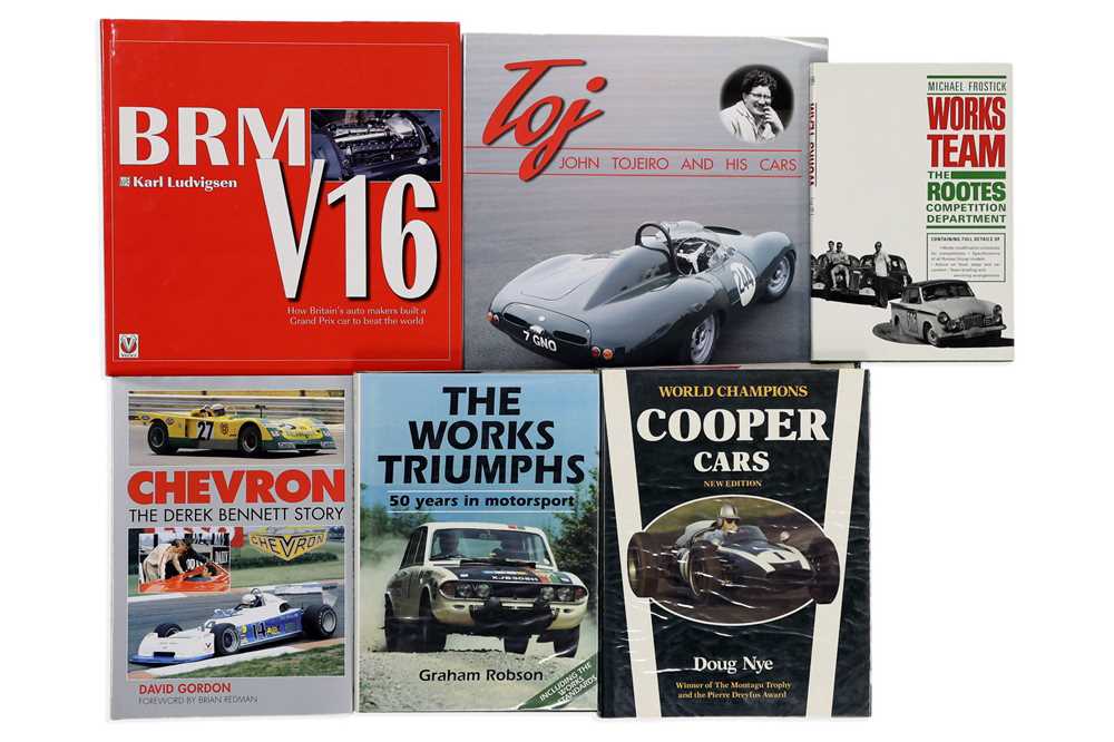 Lot 109 - Six Titles Relating to British Competition Cars