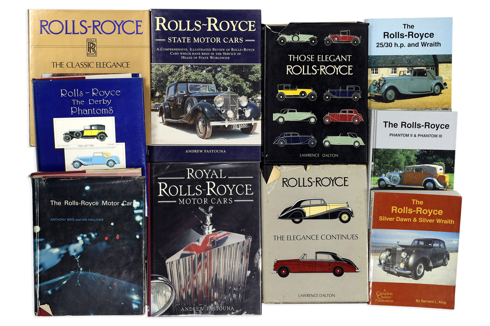 Lot 112 - Ten Titles Relating to the Rolls-Royce