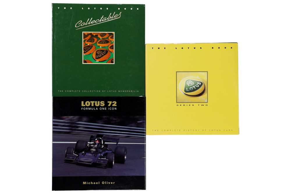 Lot 113 - Three Titles Relating to the Lotus Marque