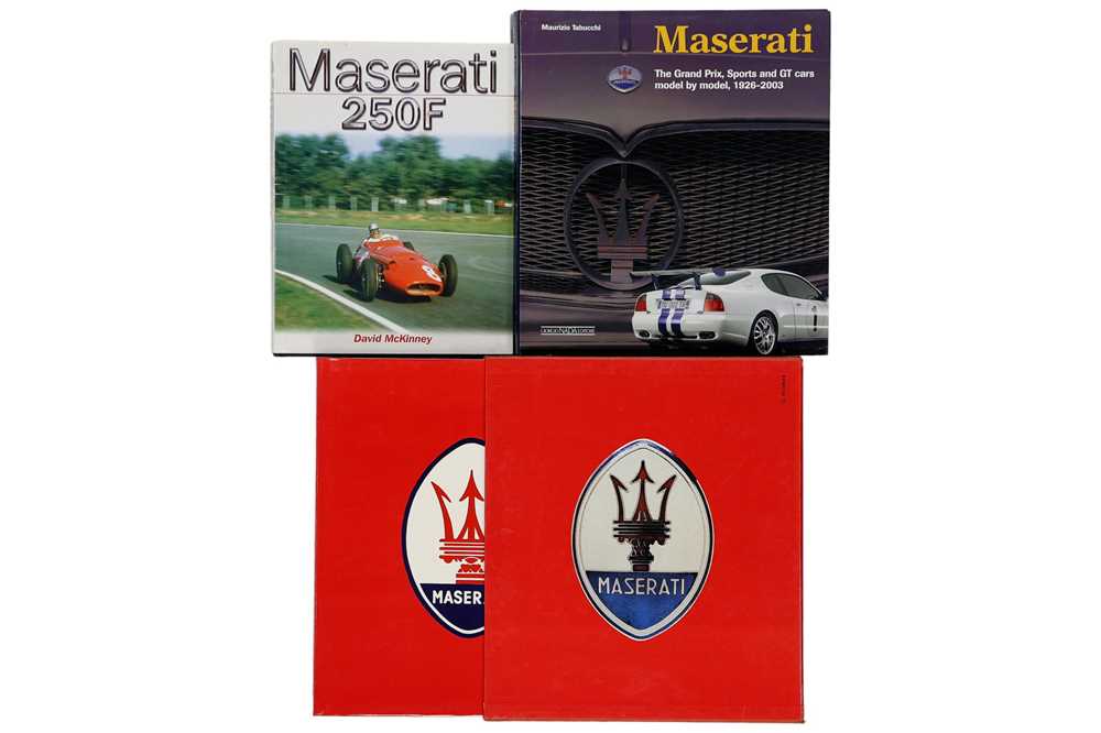 Lot 114 - Three Titles Relating to the Maserati Marque
