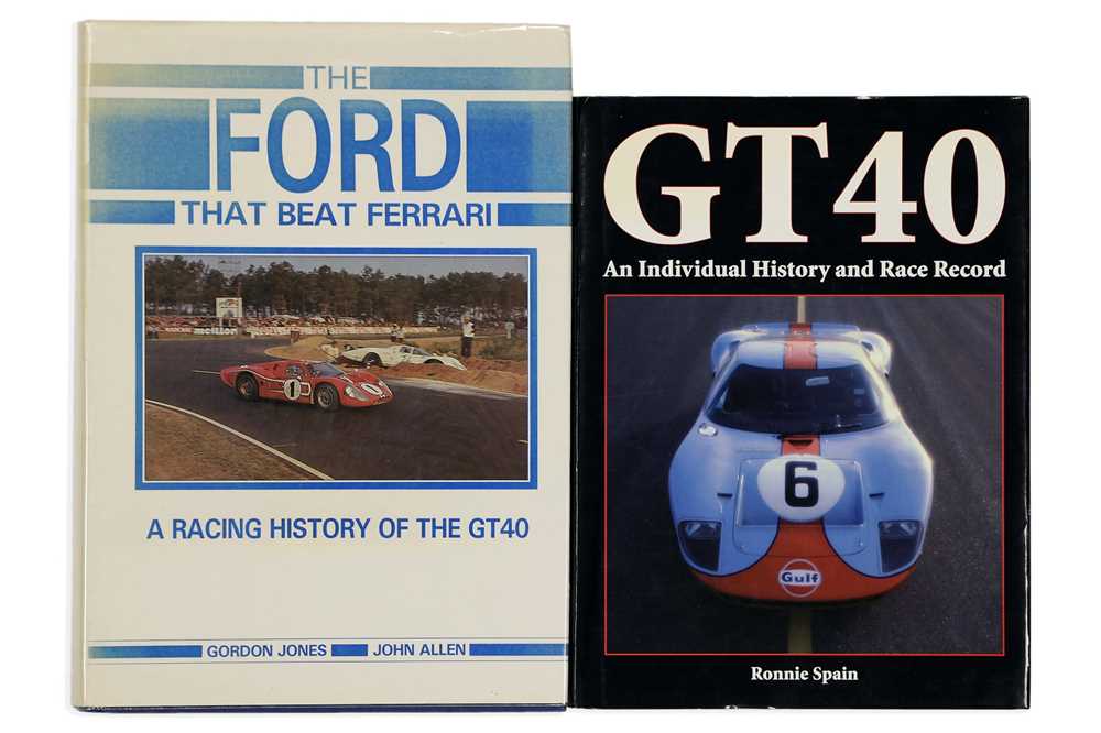 Lot 116 - The Ford that Beat Ferrari by Gordon Jones and John Allen