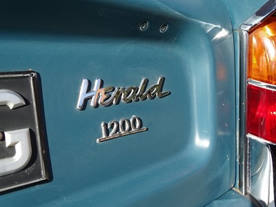 Lot 301 - 1968 Triumph Herald 1200 Saloon