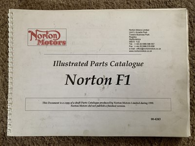 Lot 219 - 1990 Norton F1