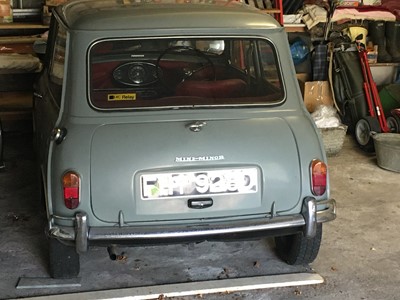 Lot 362 - 1966 Morris Mini 850 Super De-Luxe