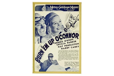 Lot 176 - MGM – Lobby Card “Burn-em-up O’Connor” c1940