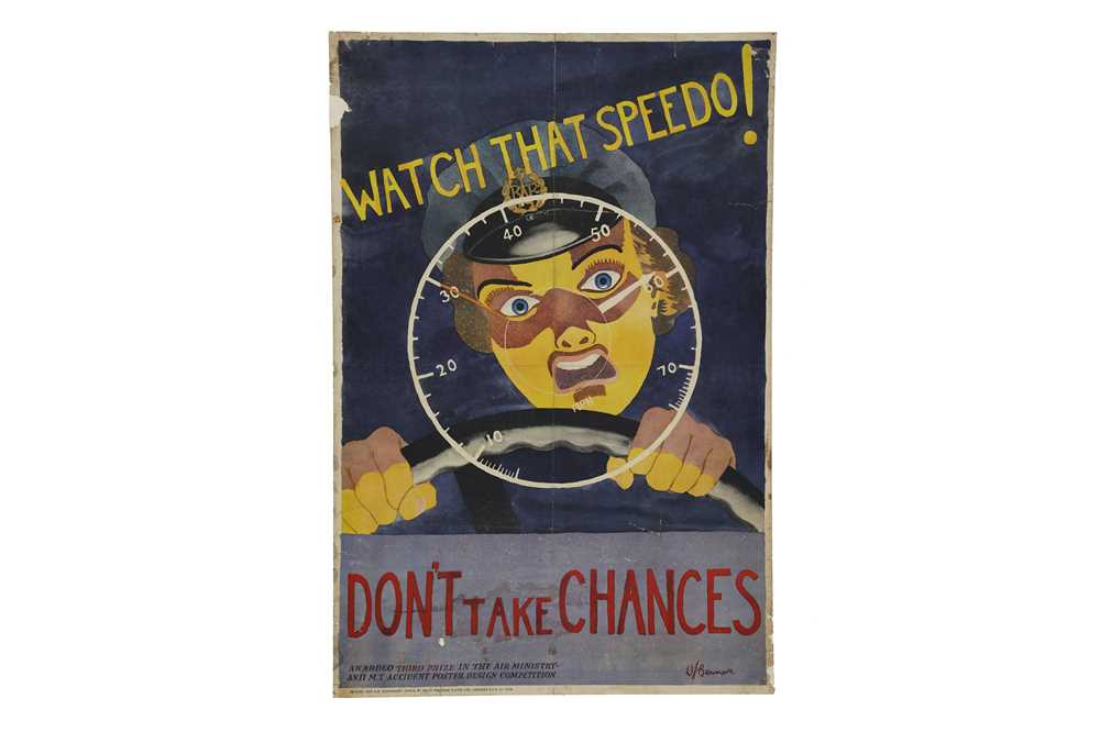 Lot 185 - WWII RAF Drivers Poster