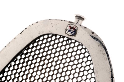 Lot 206 - Chrome-Plated Miniature Radiator, c1920s