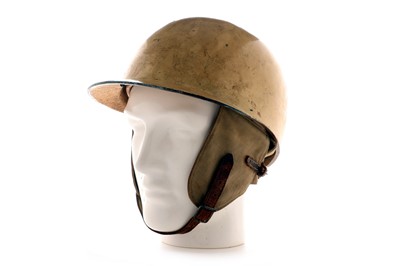Lot 210 - Herbert Johnson Racing Helmet c1950s
