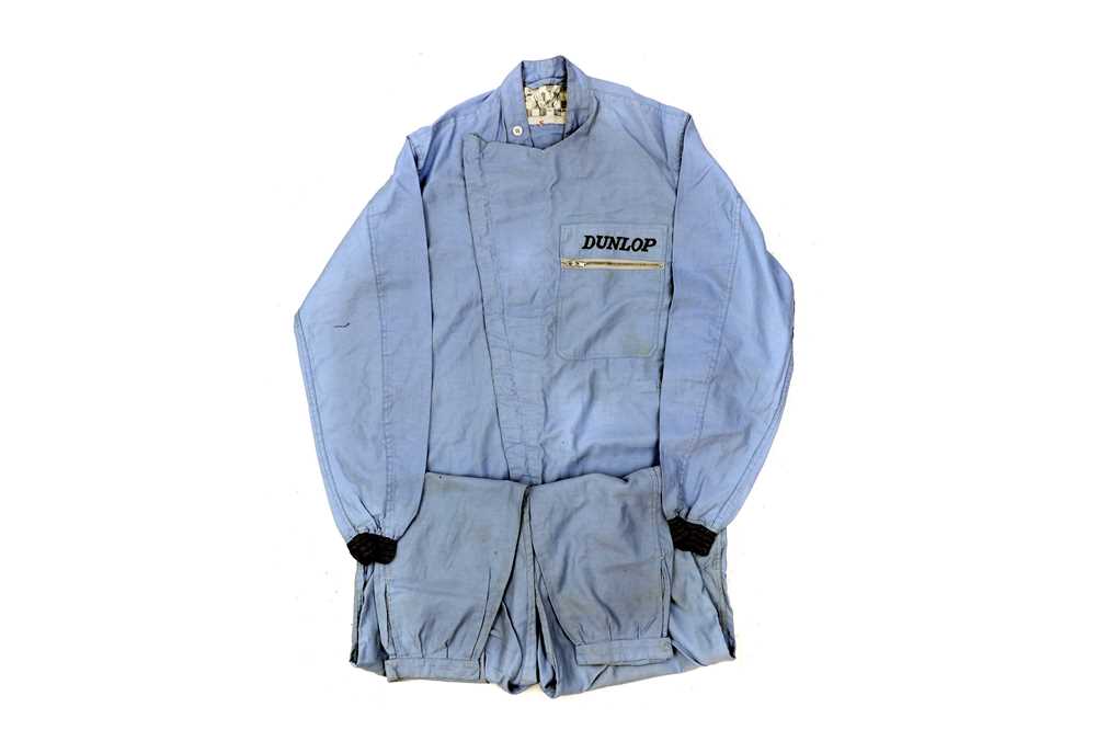 Lot 211 - Les Leston 'Dunlop' Race Suit c1950s/60s