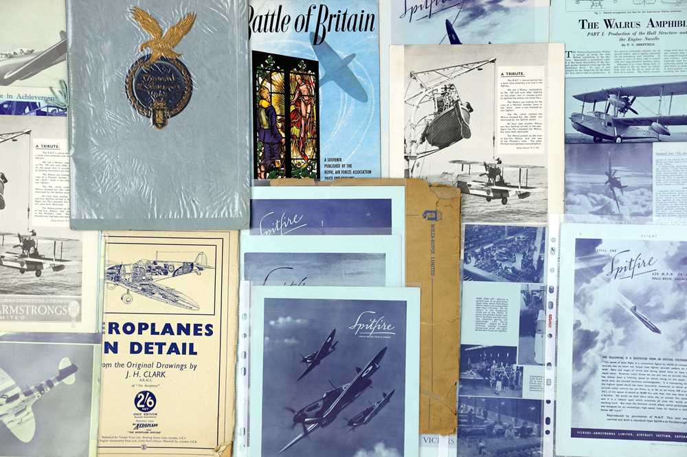 Lot 222 - WWII RAF Supermarine Spitfire & Battle of Britain Commemoration 1940s/1949