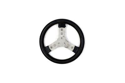 Lot 230 - Kart Racing Dural Three-Spoke pattern Steering Wheel, c1970s