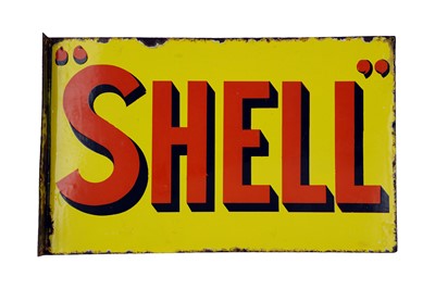 Lot 16 - Shell Enamel Sign
