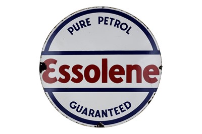 Lot 17 - Esso Essolene Enamel Sign