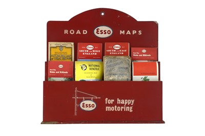Lot 43 - Esso Road Maps Display / Holder