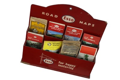 Lot 43 - Esso Road Maps Display / Holder