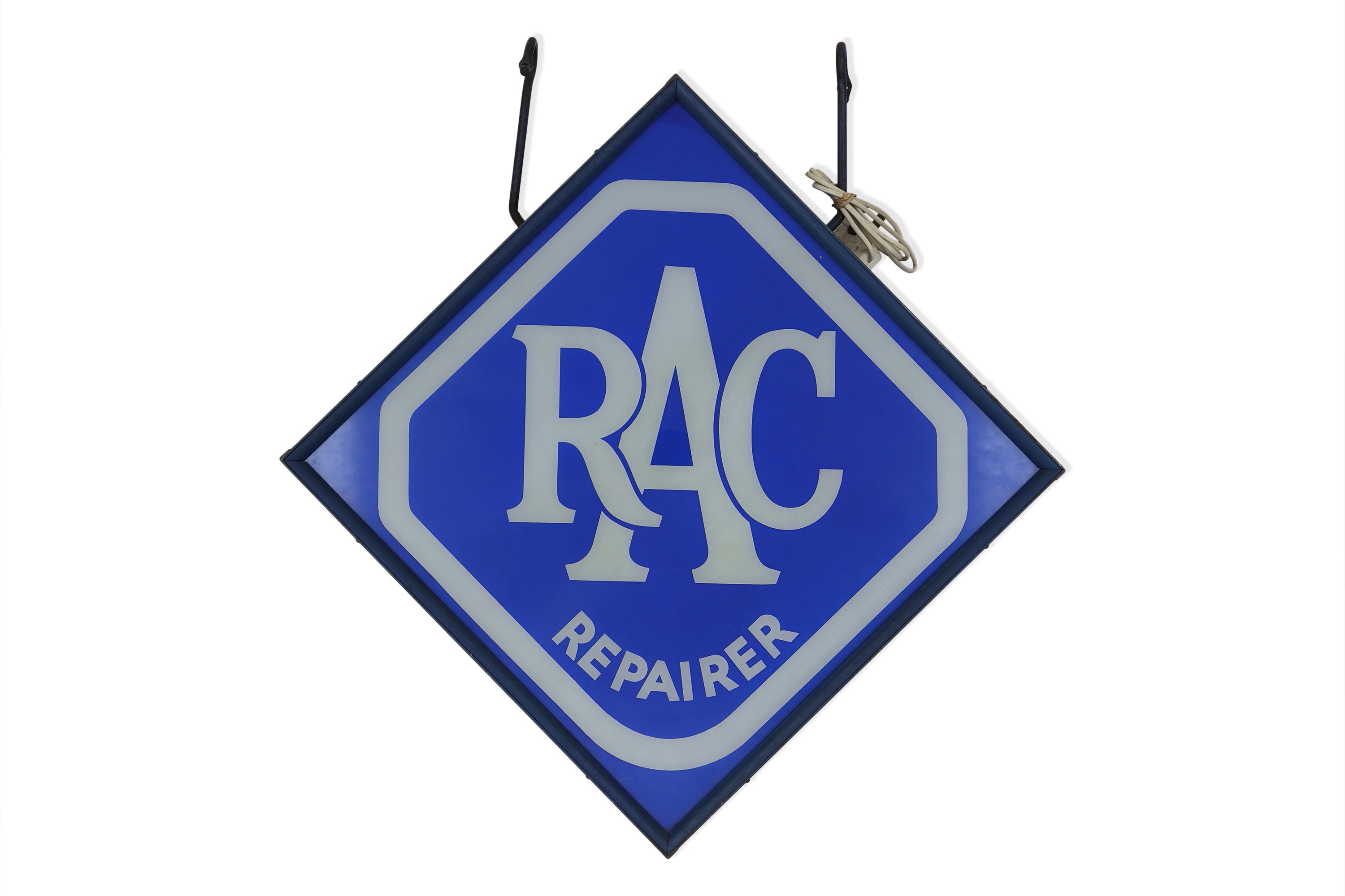 Lot 63 - RAC Agent Illuminated Lightbox