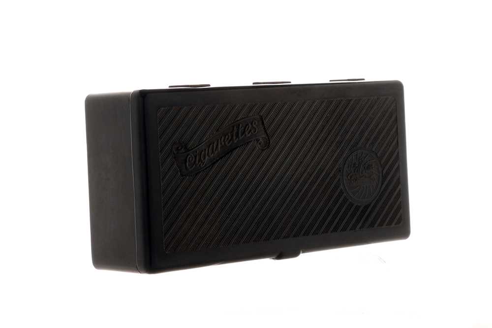 Lot 253 - Trip Oils Art Deco 1920s/1930s Brown Bakelite Cigarette Box