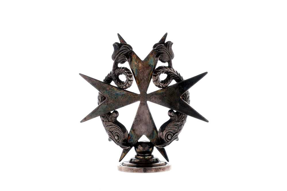 Lot 259 - A Maltese Cross Accessory Mascot by Cutajar Works of Malta