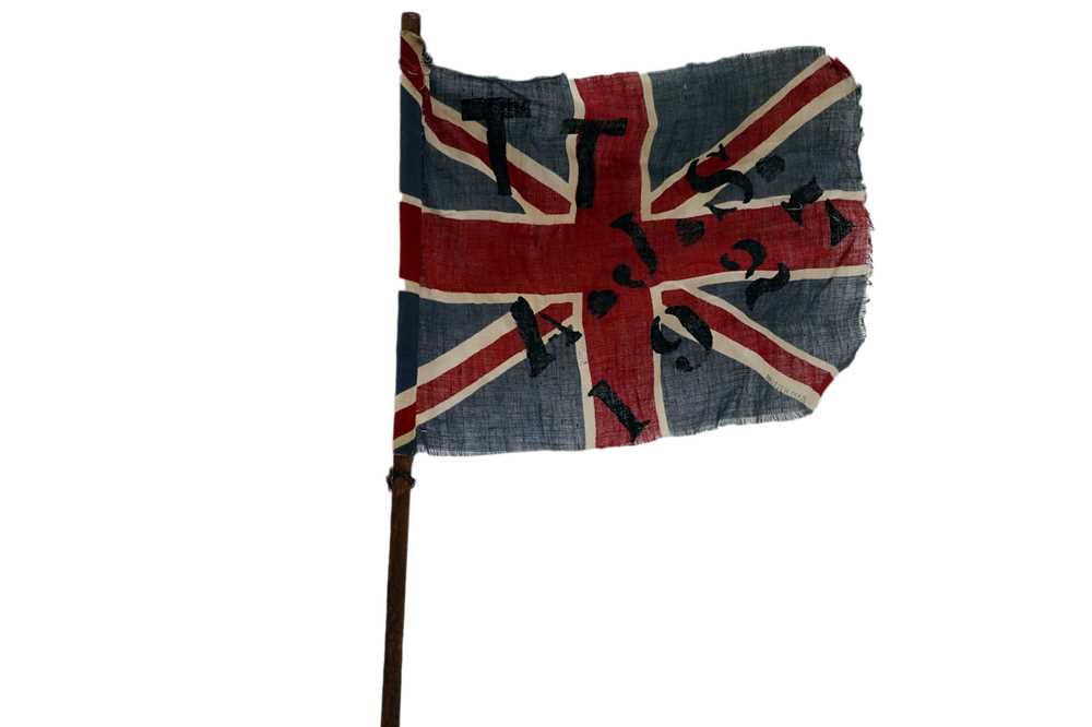 Lot 269 - AJS Motorcycles 1927 Isle of Man TT Union Jack Flag