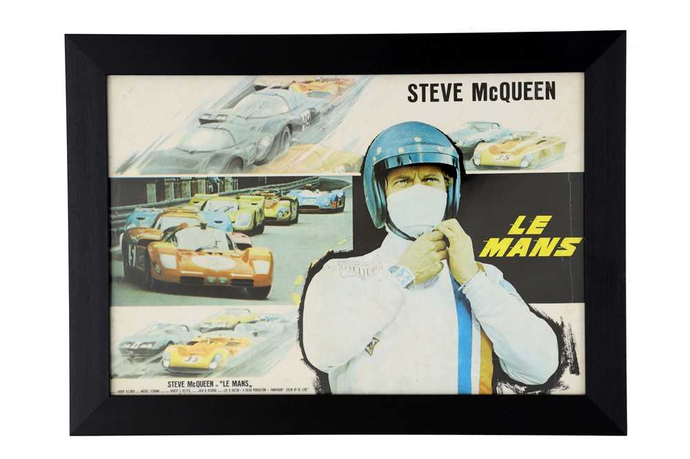 Lot 73 - A Rare Steve McQueen Lobby Card / Poster