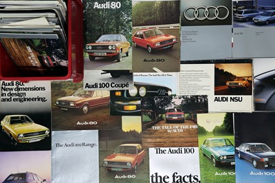Lot 105 - Quantity of Audi Sales Brochures