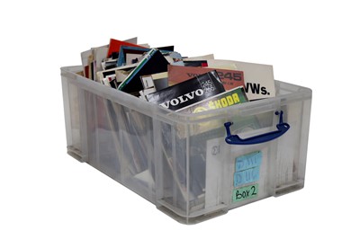 Lot 149 - A Large Quantity of European Sales Brochures