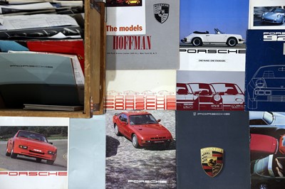 Lot 151 - Porsche Sales Brochures and Other Literature/Ephemera