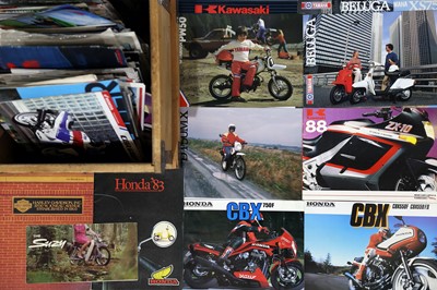 Lot 153 - Quantity of Motorcycle & ATV Sales Brochures