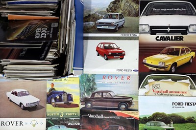 Lot 155 - A Crate of British Sales Brochures