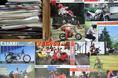 Lot 161 - Quantity of Motorcycle Sales Brochures