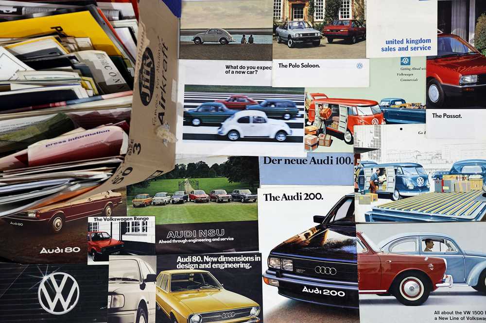 Lot 163 - A Crate of German Sales Brochures