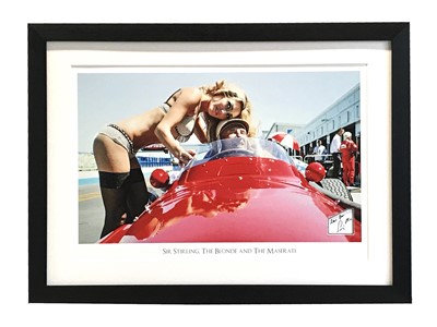 Lot 274 - Sir Stirling Moss and the Blonde - Signed Edition