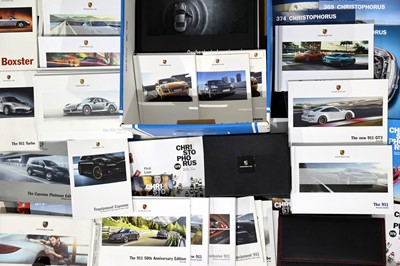 Lot 171 - Porsche Ephemera Including Sales Brochures & Other Literature