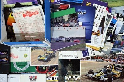Lot 172 - Quantity of Assorted Motorsport Paperwork