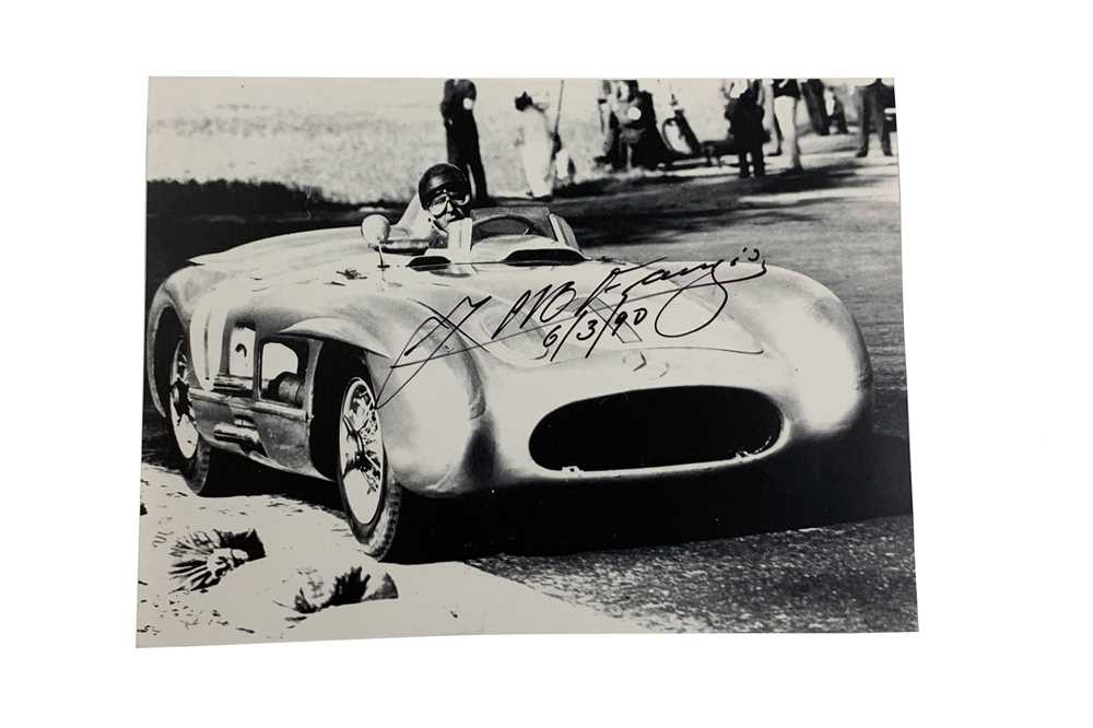 Lot 88 - J. M. Fangio Signed Photographic Print