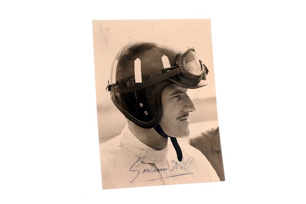 Lot 92 - Graham Hill Signed Period Publicity Photograph