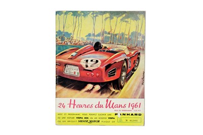 Lot 279 - Le Mans 24 Hour Souvenir Programme, 1961