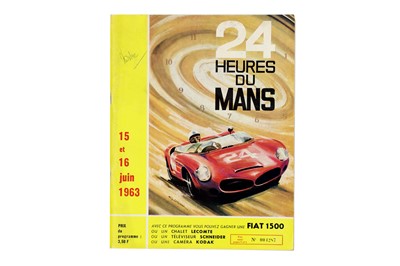Lot 280 - Le Mans 24 Hour Souvenir Programme, 1963