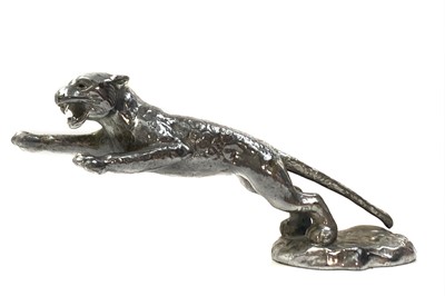 Lot 286 - A Rare SS Jaguar Leaping Cat Mascot by Desmo, c1930s