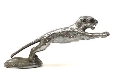 Lot 286 - A Rare SS Jaguar Leaping Cat Mascot by Desmo, c1930s