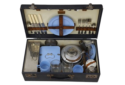 Lot 293 - Pre-War Motoring Picnic Set