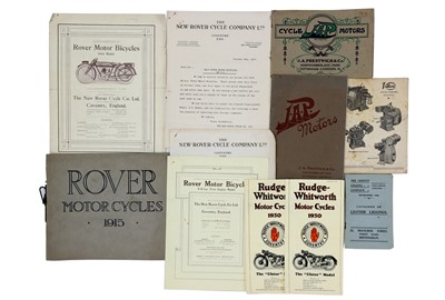 Lot 301 - Early Motorcycle Literature