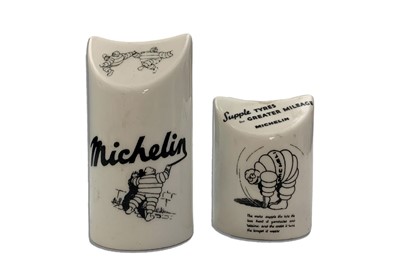 Lot 302 - Michelin Tyres Salt and Pepper Shakers