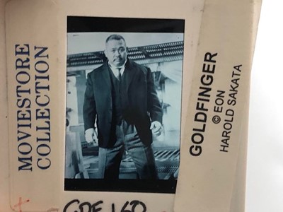 Lot 303 - A Set of James Bond Goldfinger Movie Photograph Negatives / Slides