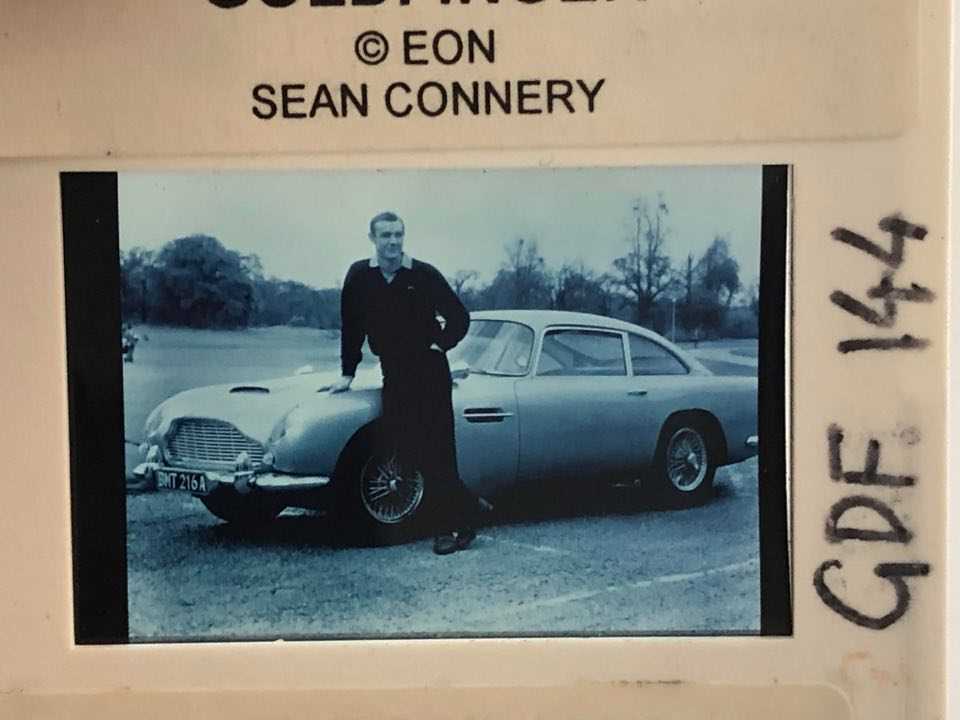 Lot 303 - A Set of James Bond Goldfinger Movie Photograph Negatives / Slides