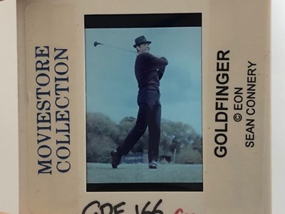 Lot 303 - A Set of James Bond Goldfinger Movie Photograph Negatives / Slides